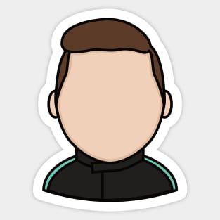 George Russell - Driver Mini Sticker